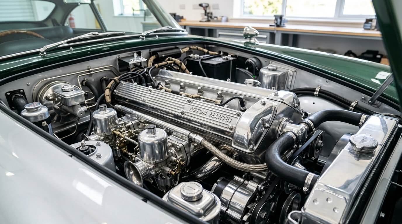 Sparkling Clean Repaired Engine